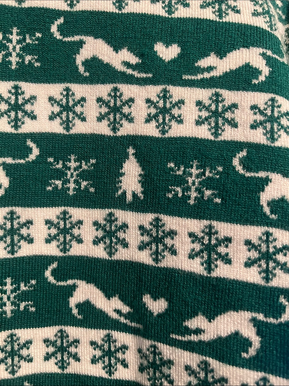 Collectif Modcloth Milicent Cat Cardigan Christmas Sweater XL - Picture 4 of 5